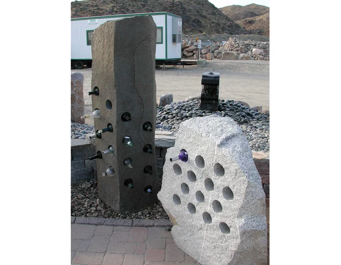 Granite Wine Rack