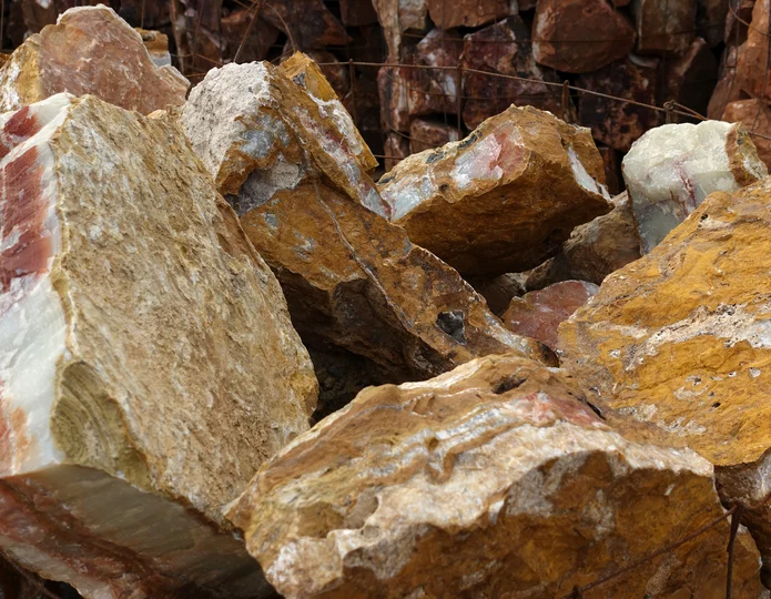 Mexican Gold Onyx Boulders