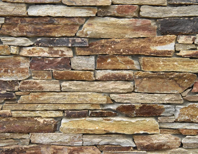 Salmon Red Quartzite Stone Veneer