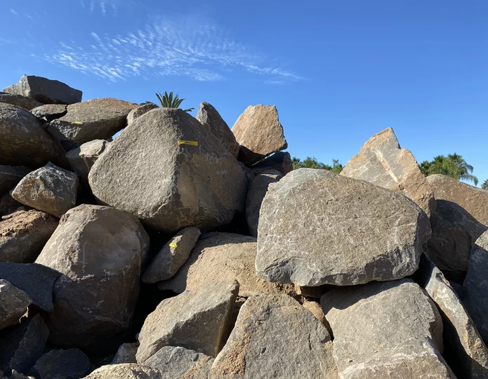 Smoked Patina Boulders